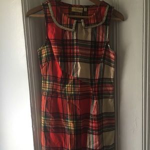 princess vera wang plaid dress Vera Wang | Dresses | Princess Vera Wang Tartan Plaid Sequin Collar Tailor Fit Sleeveless Jumper Dress